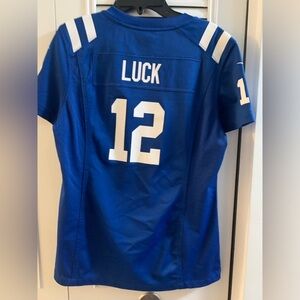 Nike Blue Indianapolis Colts Luck Jersey-12